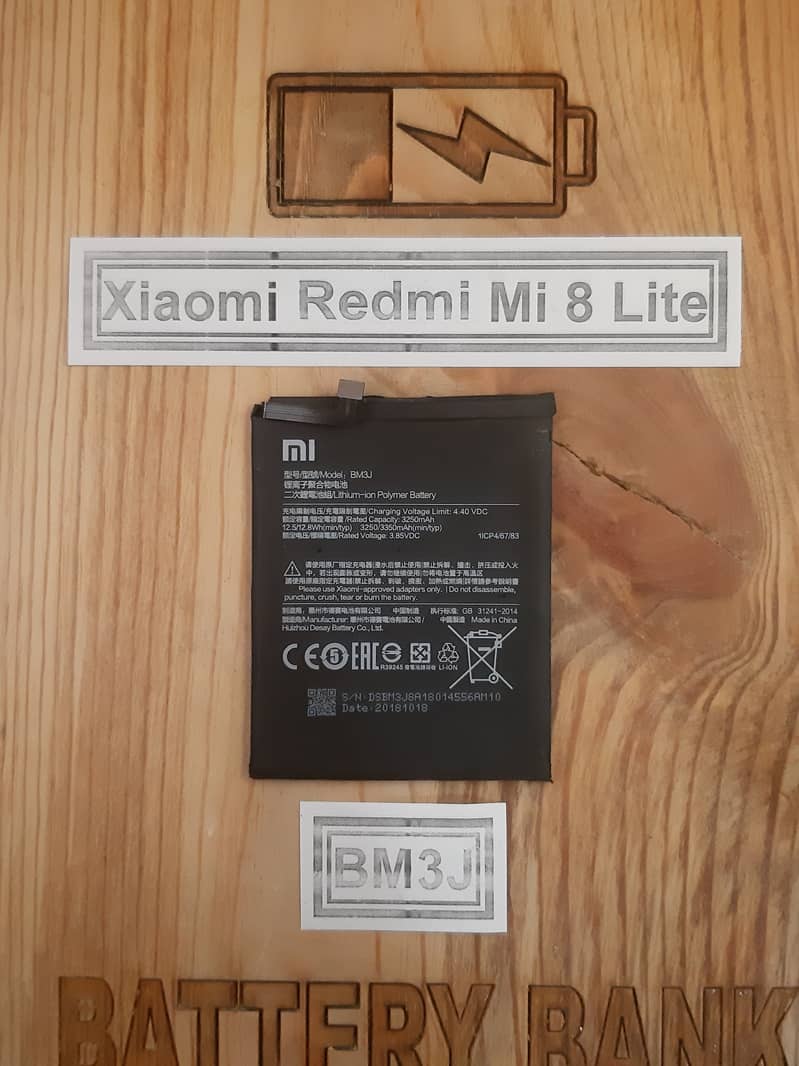 Xiaomi Mi 8 Lite Battery Replacement 3350 mAh Price in Pakistan 0