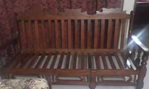 5seater sofa wooden