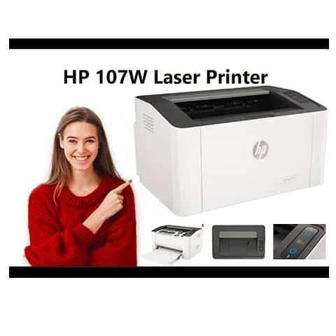 HP Laser 107w Wireless Printer 9