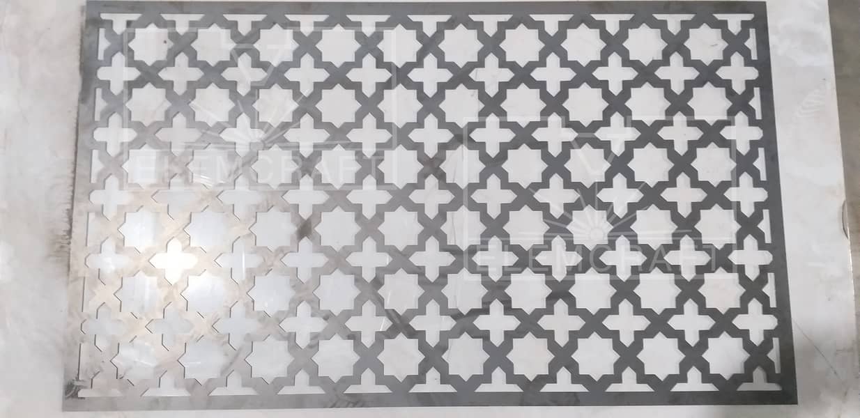 architectural screen panel shade design fence door gate laser wall art 3