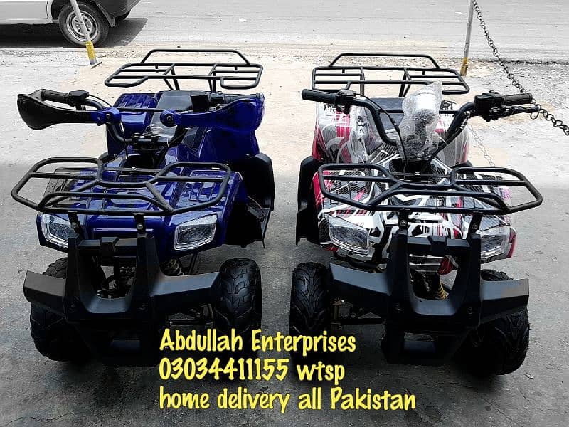 Abdullah Enterprises fresh stock atv  4 wheels delivery all Pakistan 16