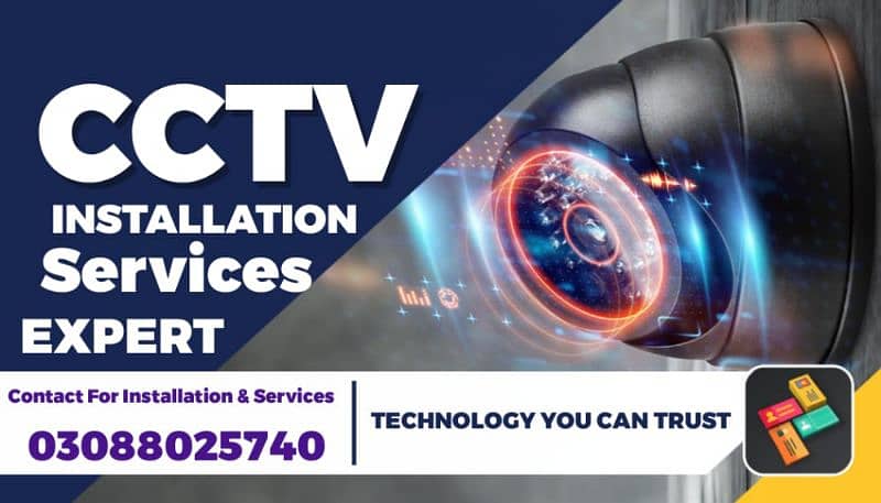 CCTV camera installation & services 1