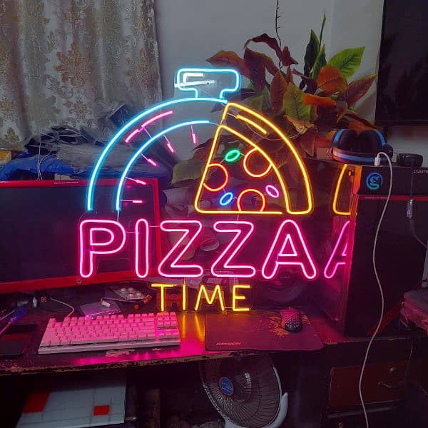 Neon Top Quality Signs Rs. 2500 per square feet. its long life product 1
