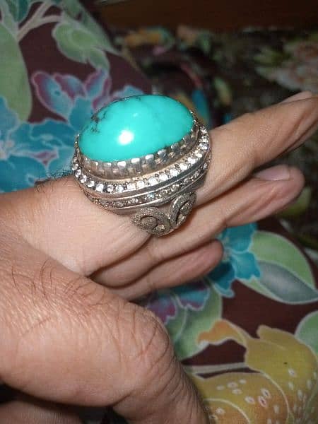 feroza chandi ring 0