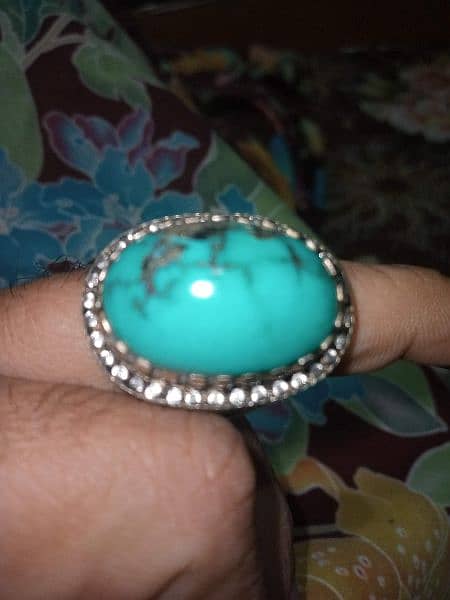 feroza chandi ring 6