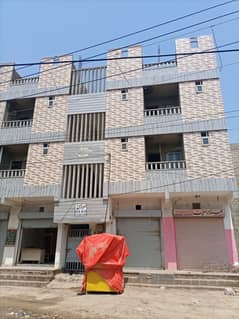 60 yrds flats for sell K. D. A Employees society korangi, Karachi.