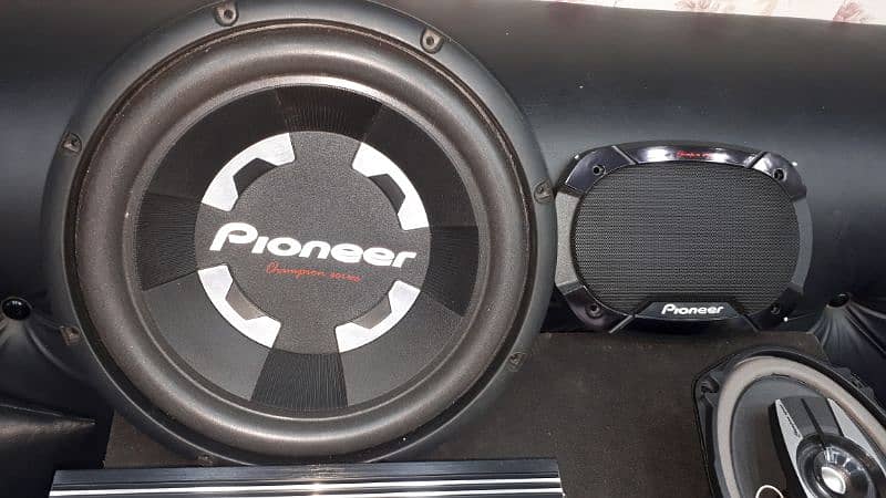 pioneer woofer d4 1400 watts jebson 7500 watts amp4chnal speaker 3