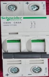 Dc Breaker (32A, 63A, 100A, 125A) Schneider China