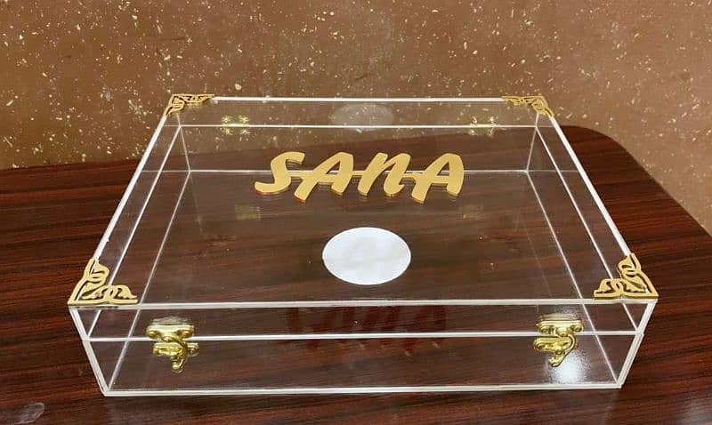 Wide Range of Acrylic Gift Boxes ( 03021466006) whatsapp 8