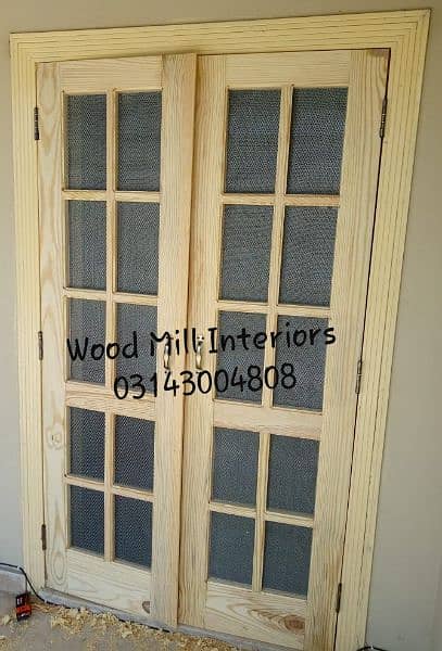 Wood Net Door / Jali door 3