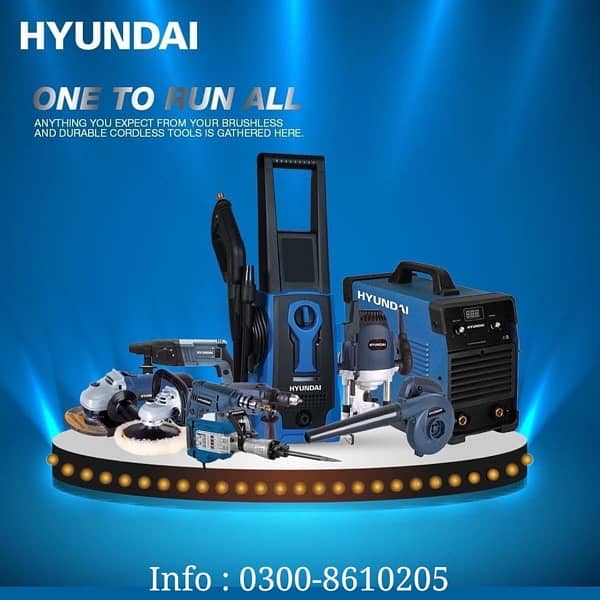 Hyundai Generator’s & Power Tools 9