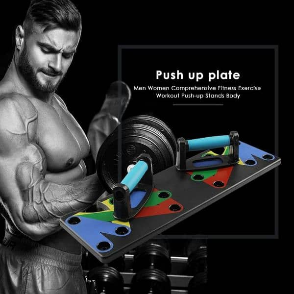 Push Up Rack Board Comprehensive Fitness Exercise Workout Pushup 2