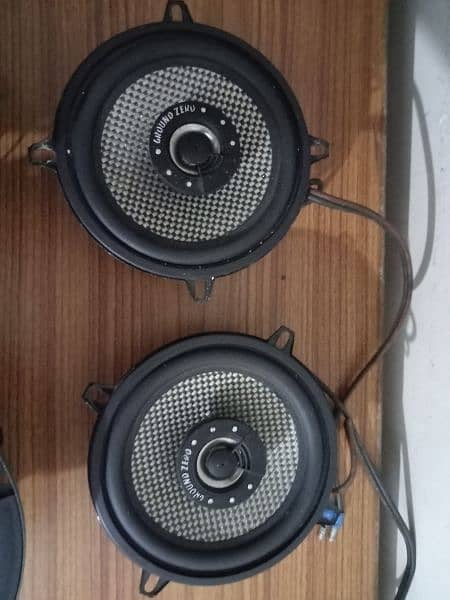 Components speakers for amplifier and woofer sound system 1
