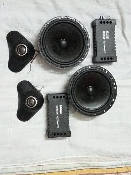 Components speakers for amplifier and woofer sound system 7