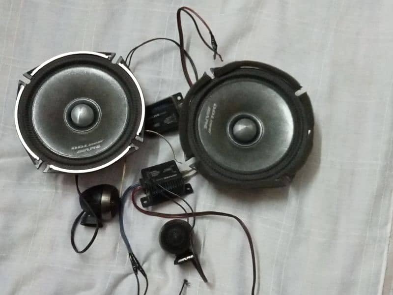 Components speakers for amplifier and woofer sound system 6