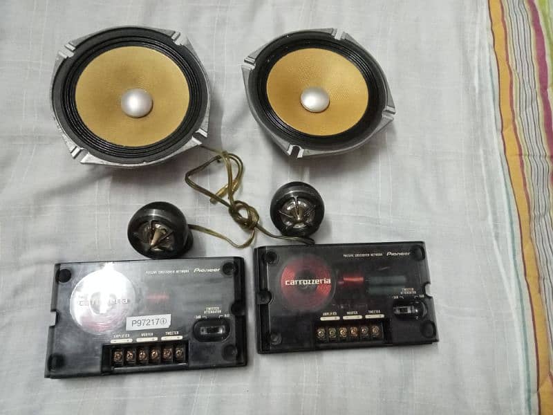 Components speakers for amplifier and woofer sound system 7