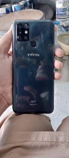 Infinix hot 10 4/64 10/10 condition like new 4