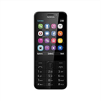 Nokia 230 Cell Phone Dual SIM Card 2G GSM 2.8 Inch 2MP Camera 0
