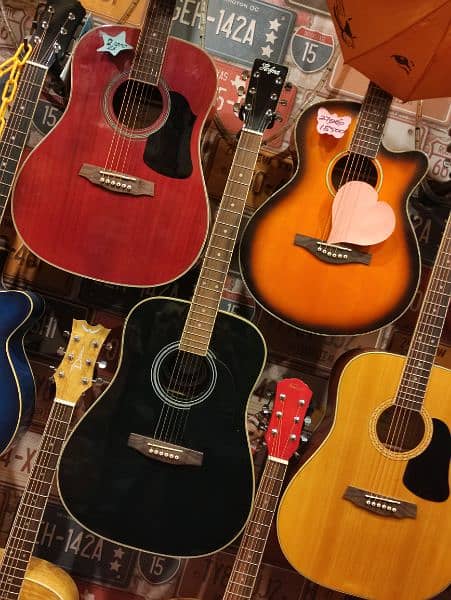 25% OFF USA ( Equites Branded Acoustic Guitar + Yamaha' Bag 17