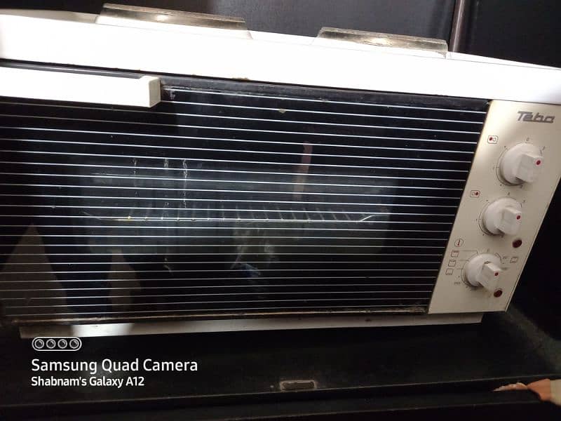 Company  Teba Toaster Oven with two burner 4