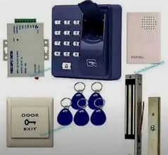 fingerprint electric door lock access control system 0