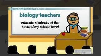 Biology and Chemistry Teacher available