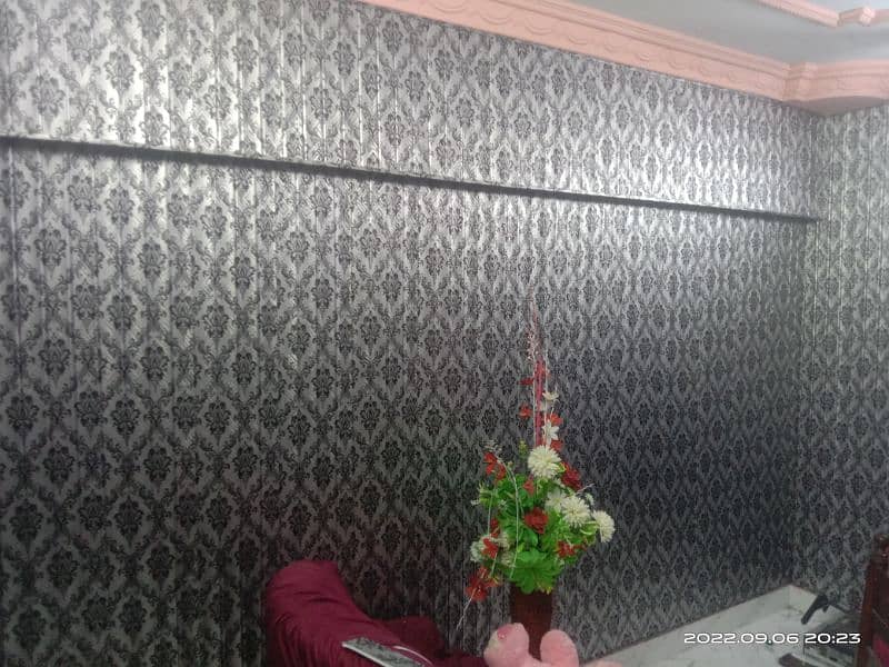 Pvc wall paneling and vinyl flooring 4