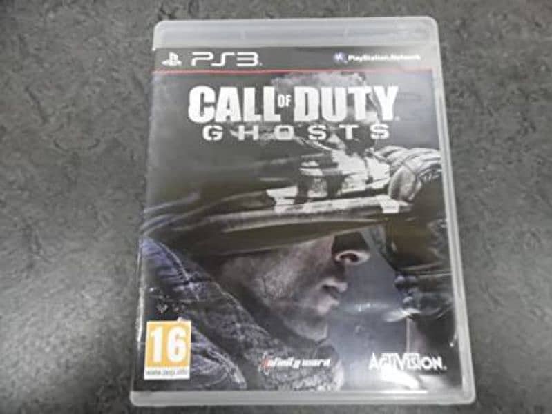 call of duty Ghost/ ps3 games call of duty 0