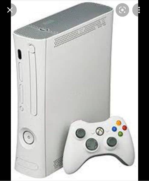 Xbox 360 Pre Jasper 100 Games installed 1 wire controller 03214428015 0