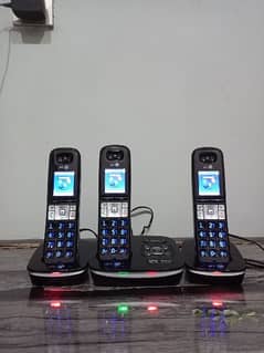 UK imported BT trio Cordless phone with intercom with answer machine