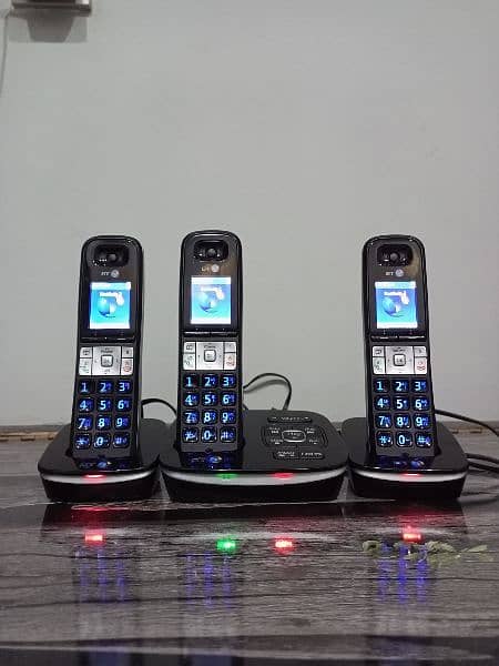 UK imported BT trio Cordless phone with intercom with answer machine 1