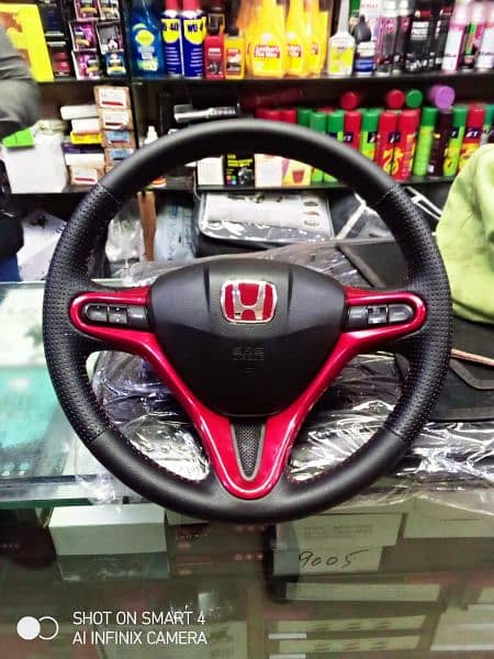 Honda City Multimedia Steering Buttons 4