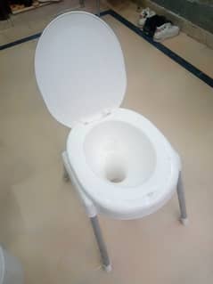 new white commode for bathroom, reliable, and durable commode