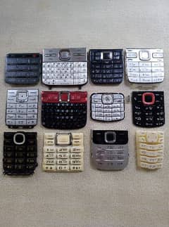 Nokia C2,E63,N70,3100,5320,6070, keypads and casings