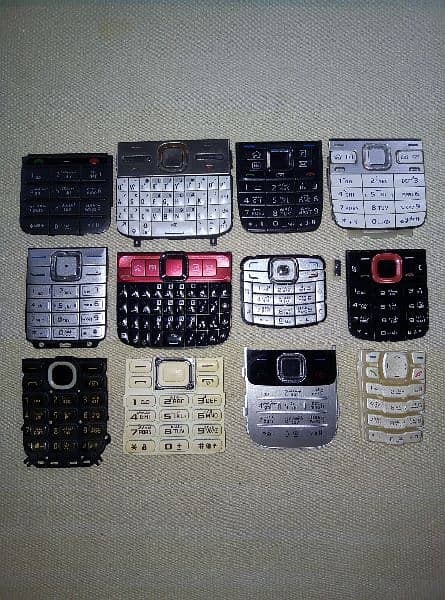 Nokia C2,C3,E52,E63,N70,3100,5320, keypads and casings 9