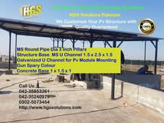 Elevated Solar Structure Stand for Solar Panels