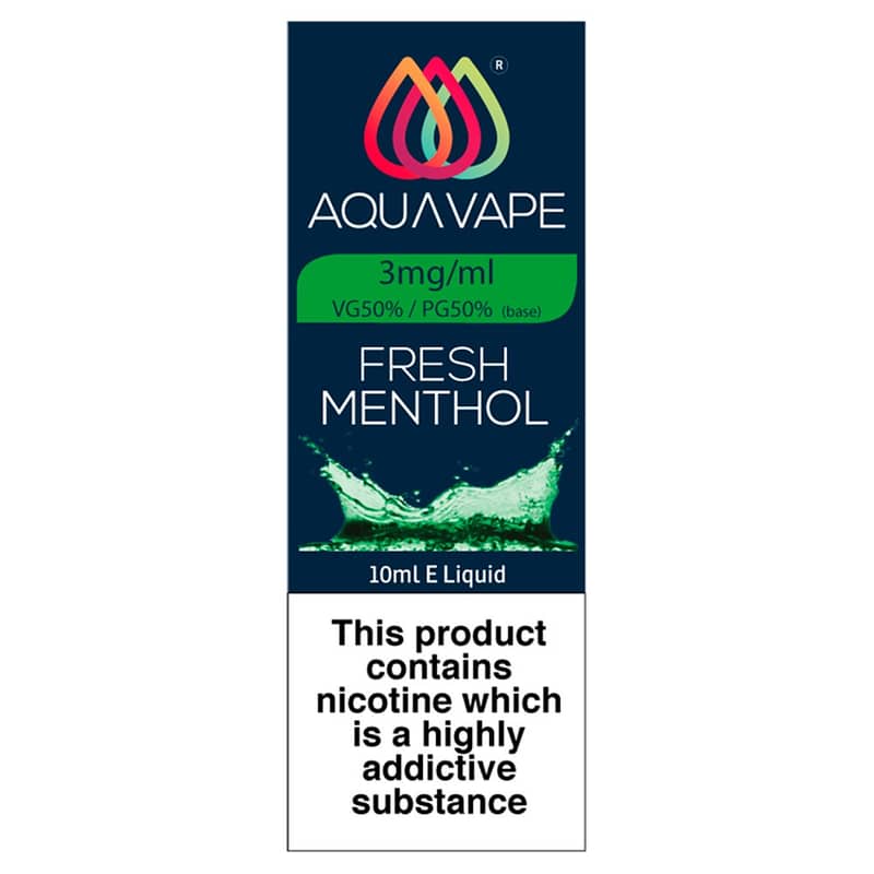Aqua Vape 10ml E-Liquid [UK Import] 4 Flavours 1