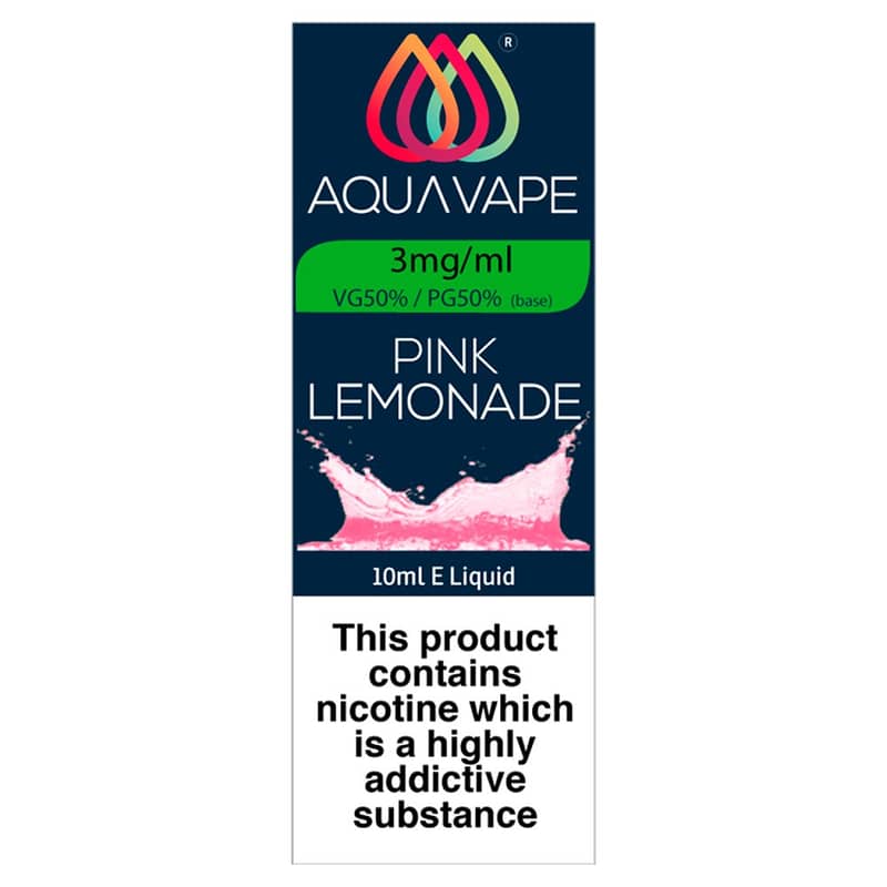 Aqua Vape 10ml E-Liquid [UK Import] 4 Flavours 2