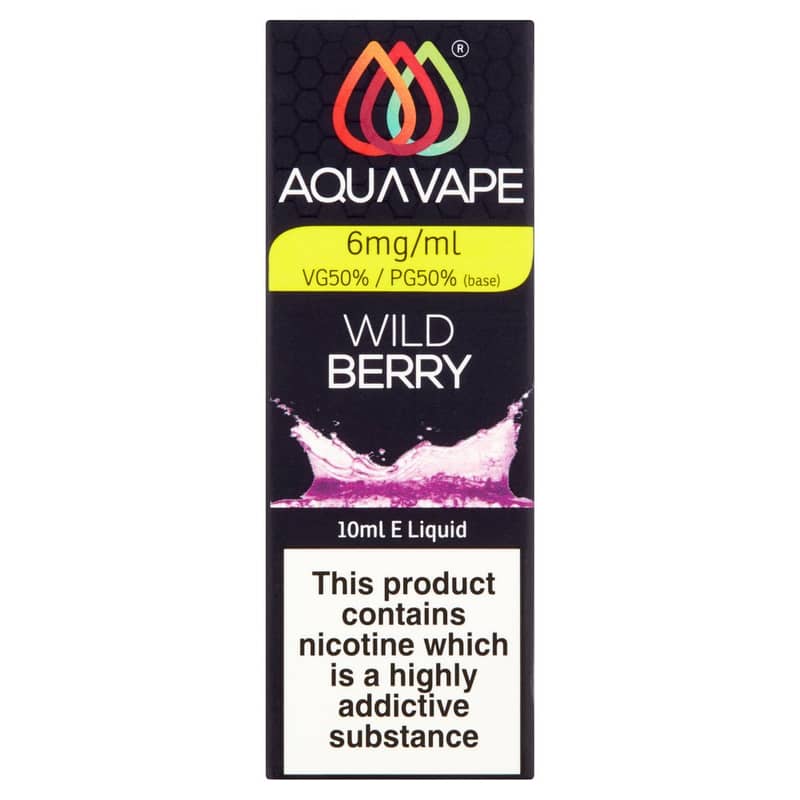Aqua Vape 10ml E-Liquid [UK Import] 4 Flavours 7