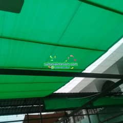 Green Net Tarpal, sun shades, Roller Blinds, PVC Panels, Roof Ceiling.