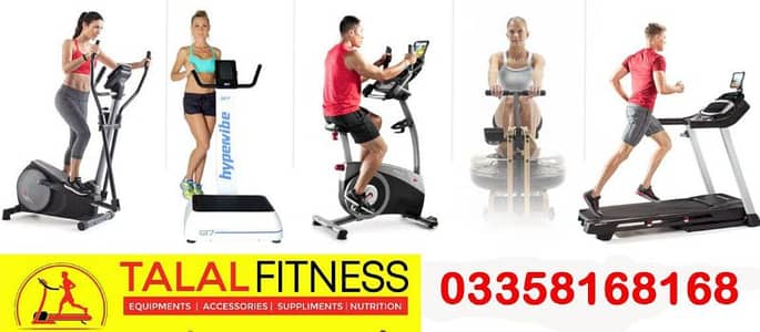 Treadmill Running Machine Exercise Machine Jogging  Talal Fitness 1