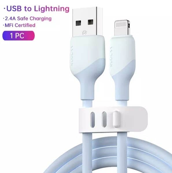 Data Cable KUULAA MFi Lightning Cable For iPhone 14 13 12 11 Pro XS Ma 5