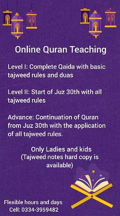 Online Quran Teaching