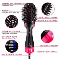 Hair Dryer Brush, Hair Dryer And Volumizer, Hot Air Brush,