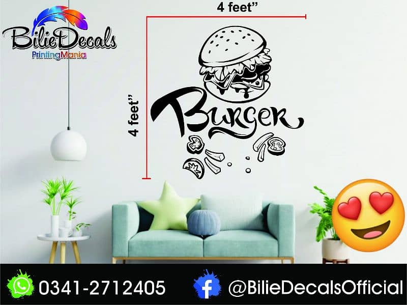 Beautiful and Amazing Wall art stickers Available 4
