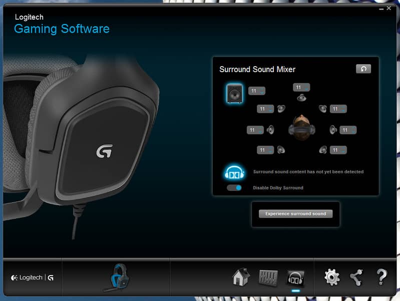 Logitech G430 7.1 Channel surround sound headset. brand new. 3