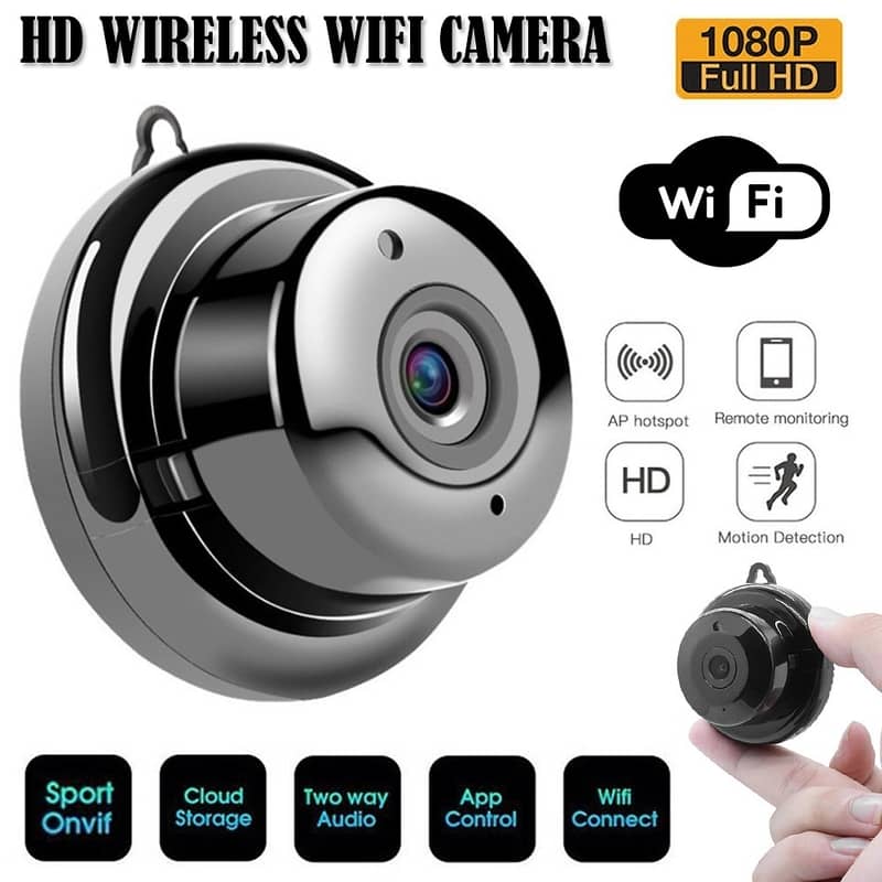 ptz  Bulb Camera 1080p Wifi 360 Degree Panoramic Night Vision security 8