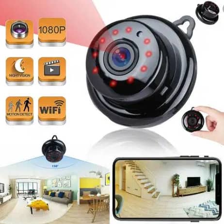 ptz  Bulb Camera 1080p Wifi 360 Degree Panoramic Night Vision security 9