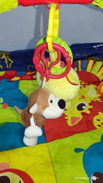 Baby Activity Play Gym/ Play Matt (with additional toys) 6