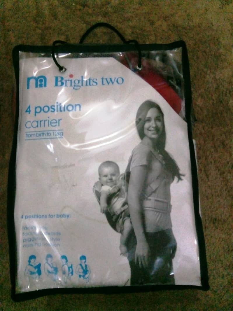 Mothercare Baby Carrier (Brights Two 4-position) 0